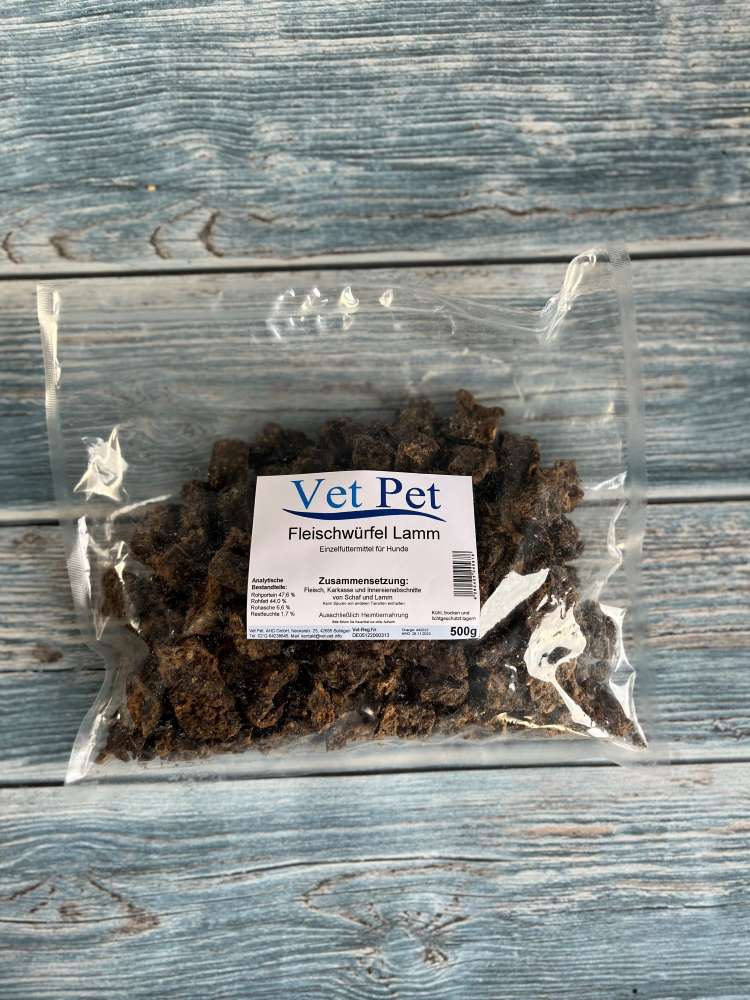 vp_lammfleischwuerfel Naturkauartikel für Hunde